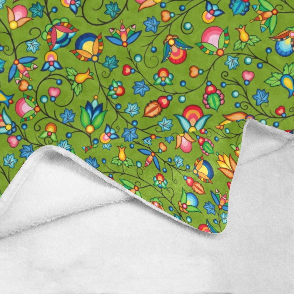 Prairie Plains Spirit Sweetgrass Ultra-Soft Micro Fleece Blanket 60"x80"