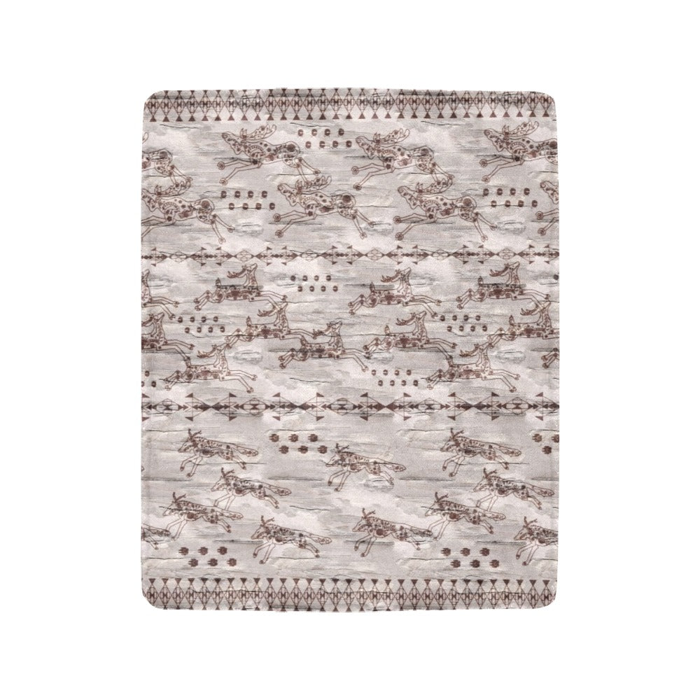 Wild Run Ultra-Soft Micro Fleece Blanket 40"x50"