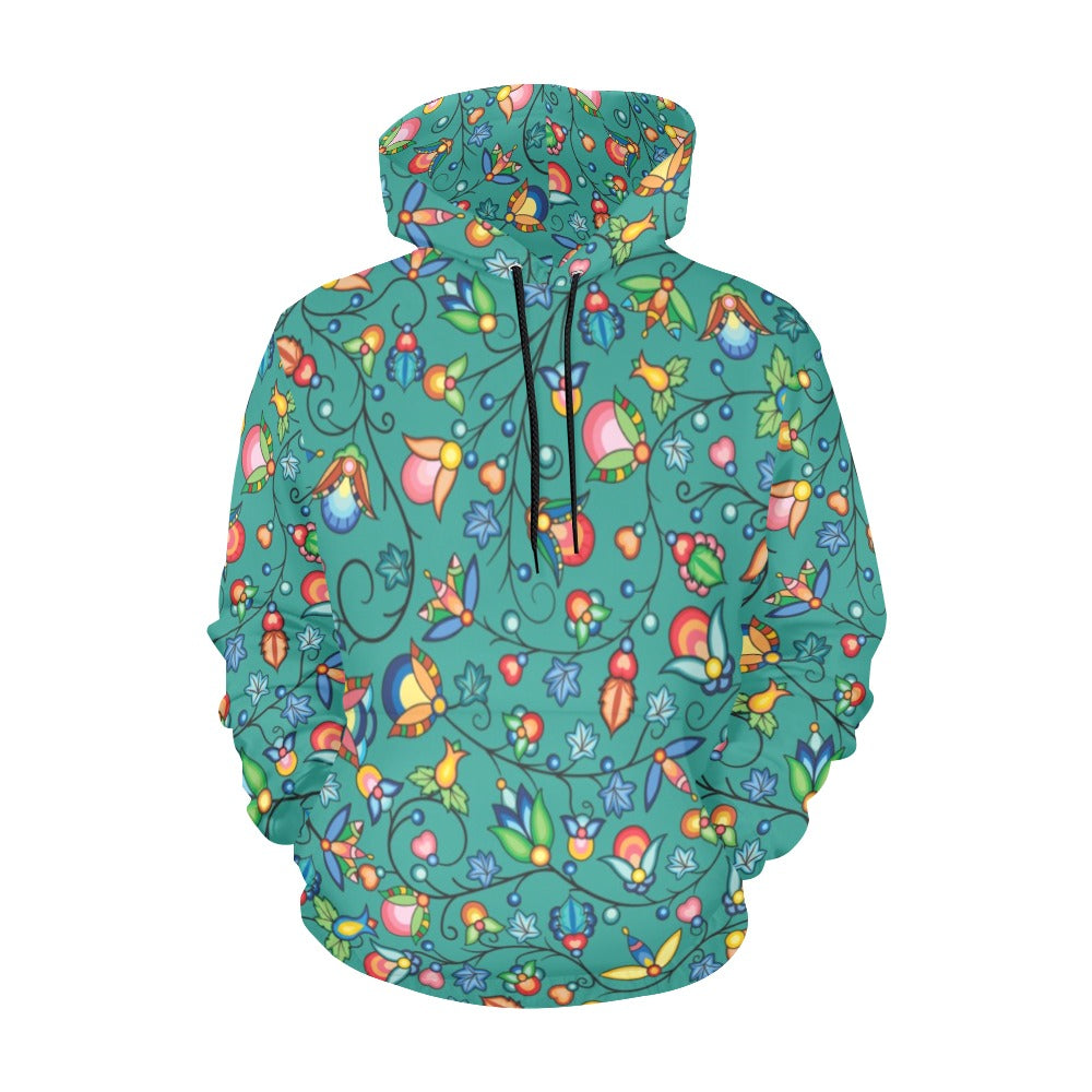 Prairie Plains Spirit Afternoon Sky Hoodie for Men (USA Size)