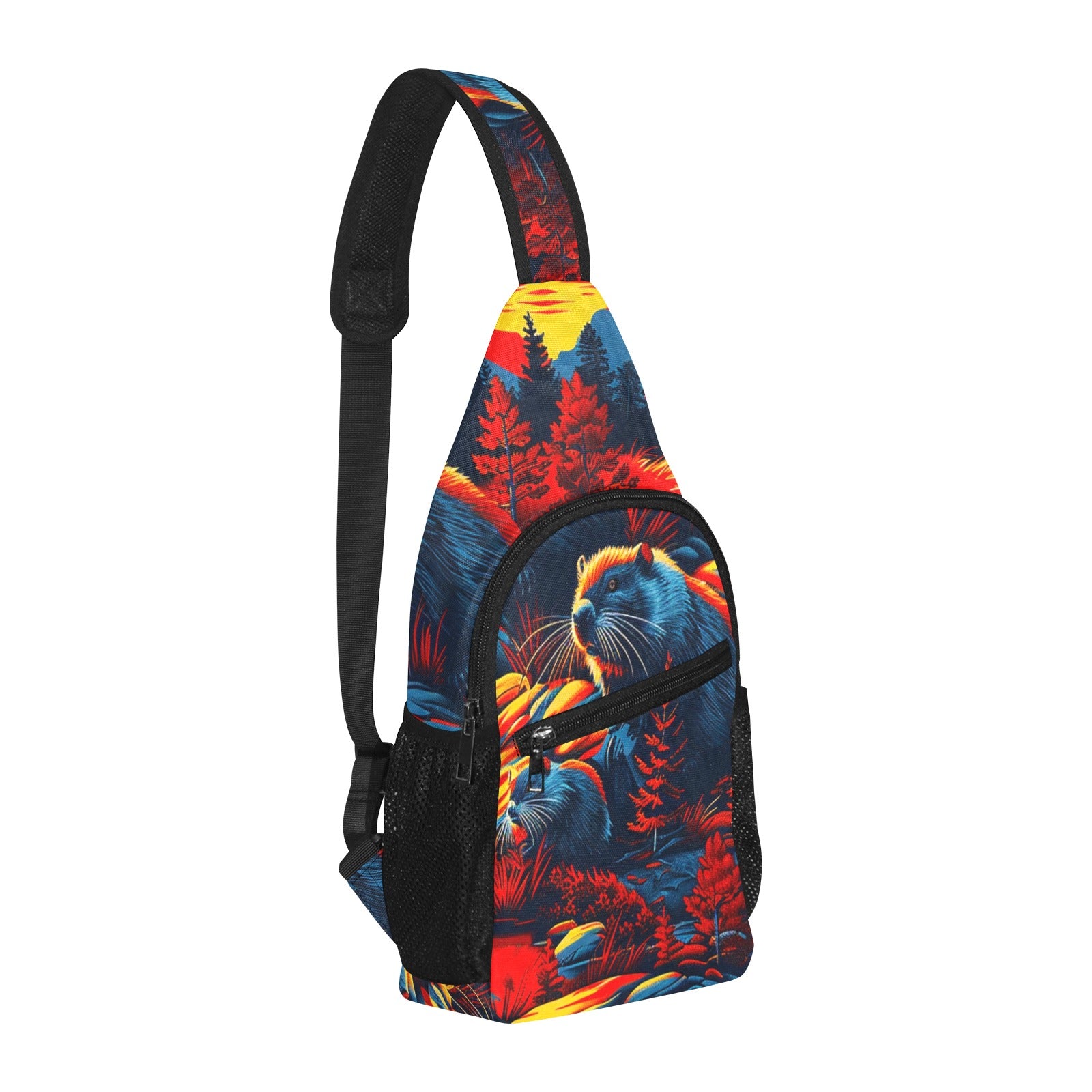 Bundle of Beavers Chest Bag