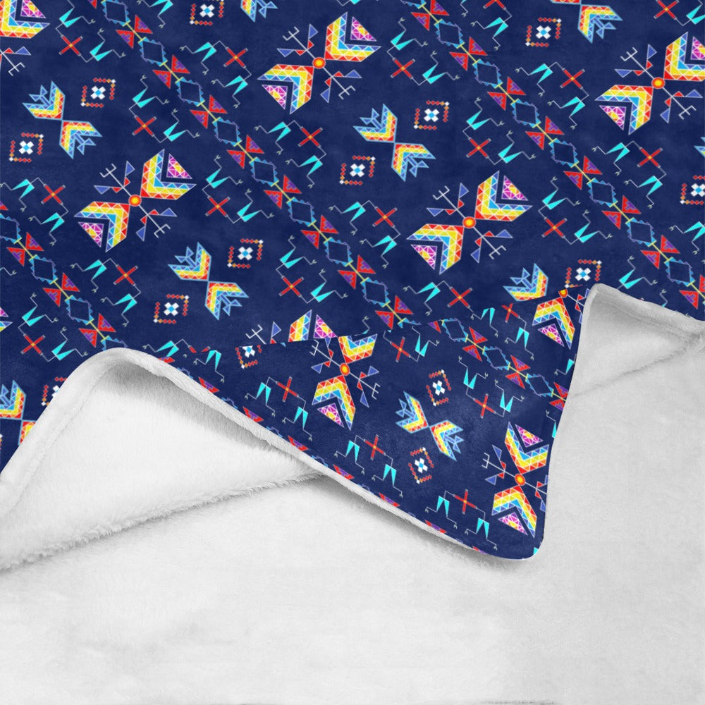 Rainy Chief Rainbow Night Lake Ultra-Soft Micro Fleece Blanket 50"x60"