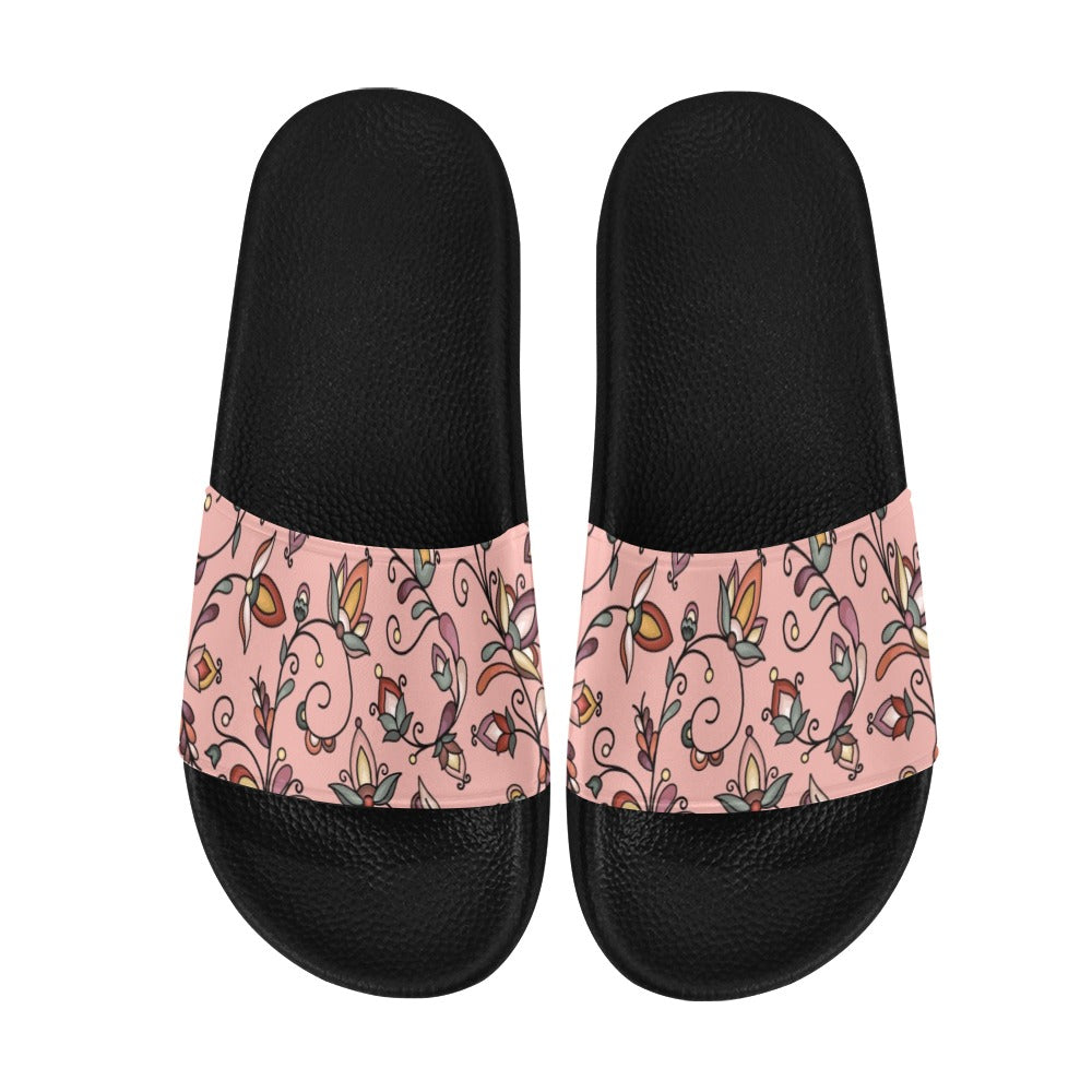 Burnt Sky Petals Peach Women's Slide Sandals