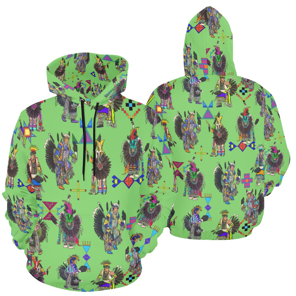 Men's Tradish Dancers Grass Hoodie for Men (USA Size)
