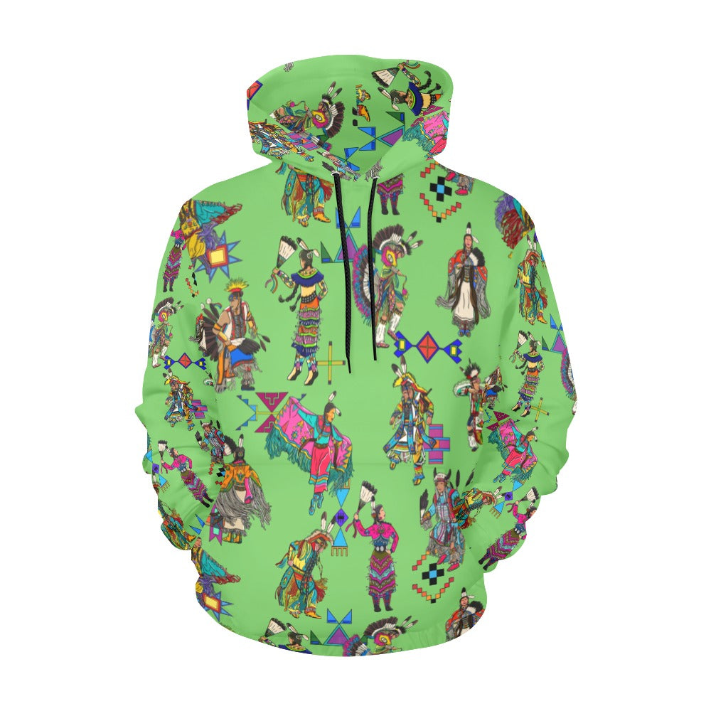 Grand Entry Dancers Grass Hoodie for Women (USA Size)