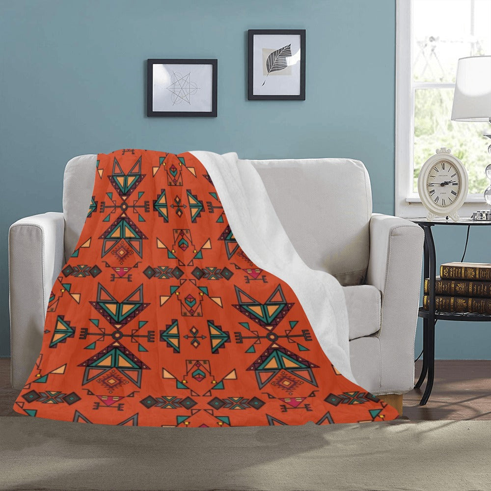 Arrow dawn Orange Ultra-Soft Micro Fleece Blanket 50"x60"