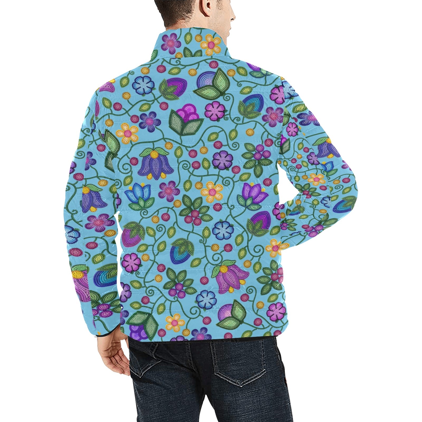 Bloom Uplift Sky Men's Padded Jacket