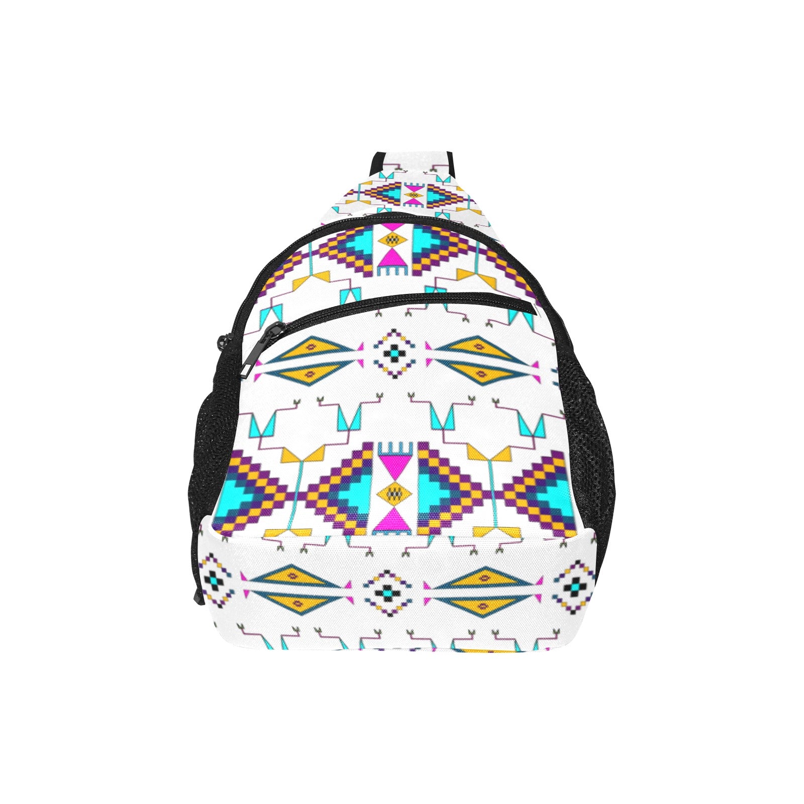 Rite of Passage White Chest Bag