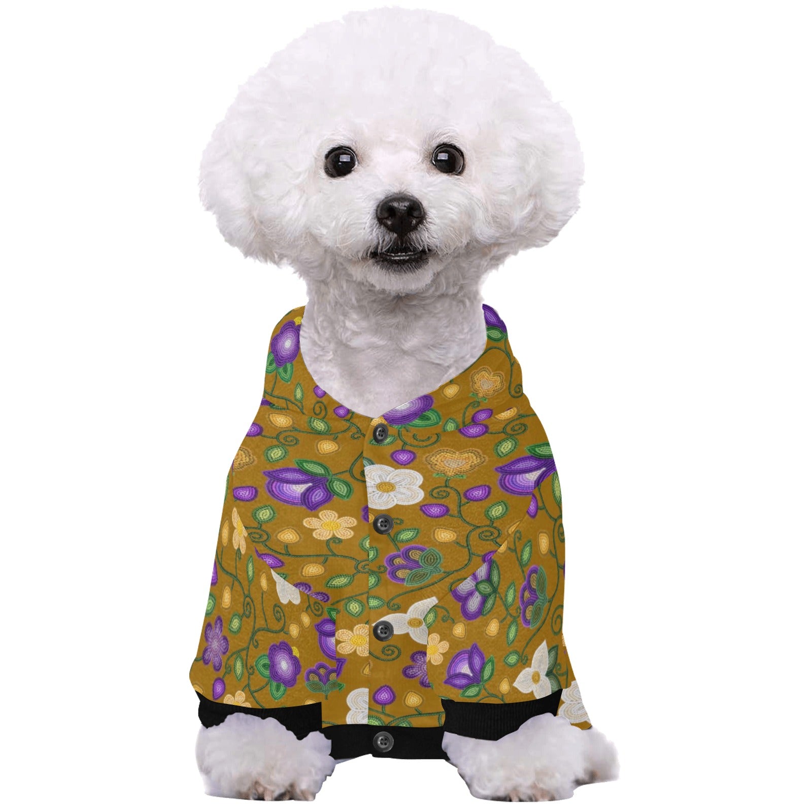Midnight Moss Bloom Toffee Pet Dog Hoodie