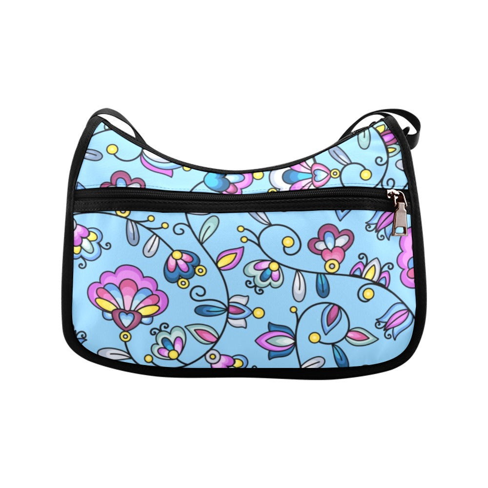 Autumn Bundle Blessing Blue Crossbody Bag