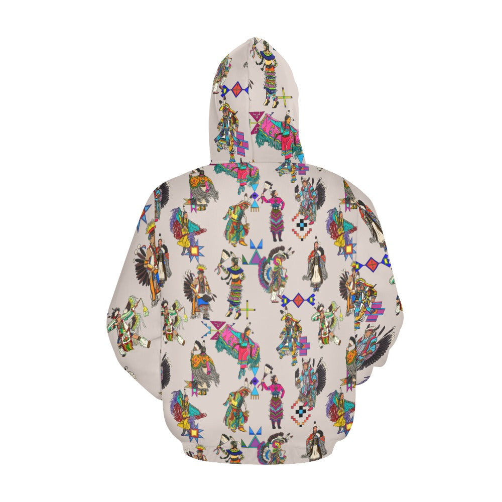 Grand Entry Dancers Muslin Hoodie for Men (USA Size)