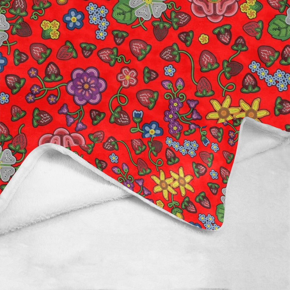 Berry Pop Fire Ultra-Soft Micro Fleece Blanket 60"x80"