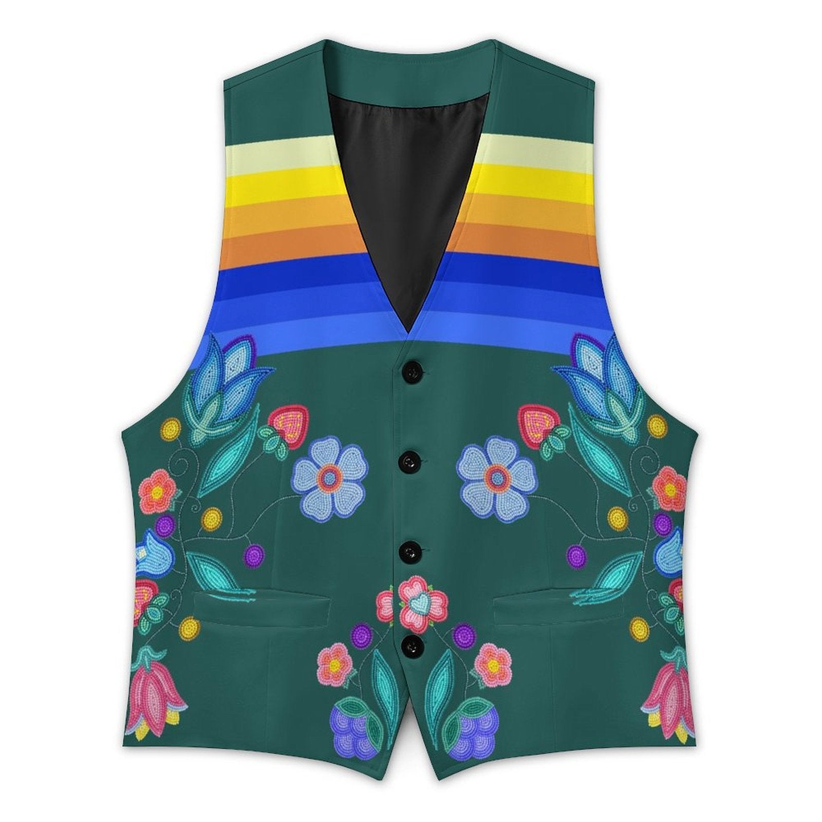 Bear Harvester Men's Sleeveless Suit Vest