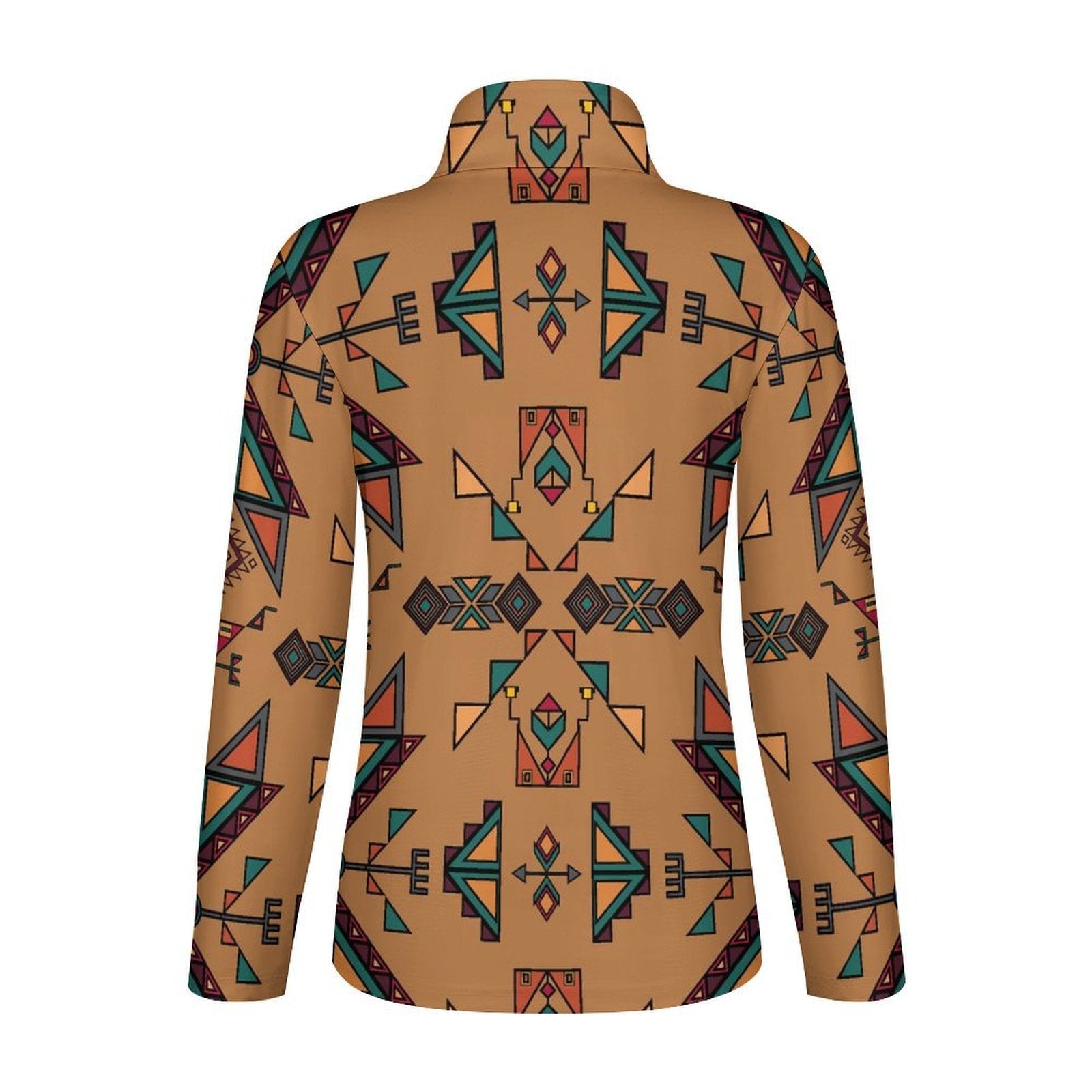 Arrow Dawn Brown Long Sleeve Yoga Shirt