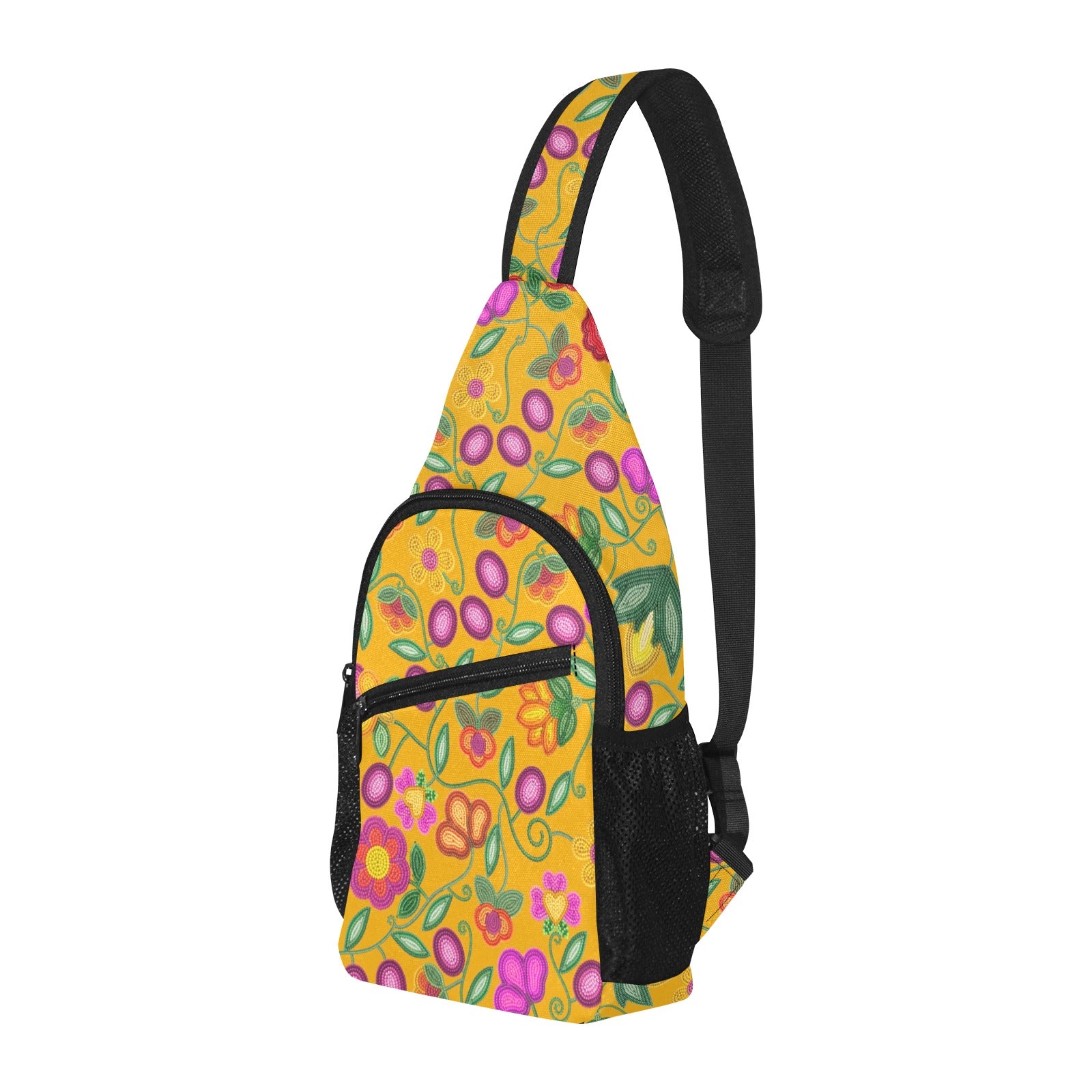 Boreal Bounty Yellow Chest Bag