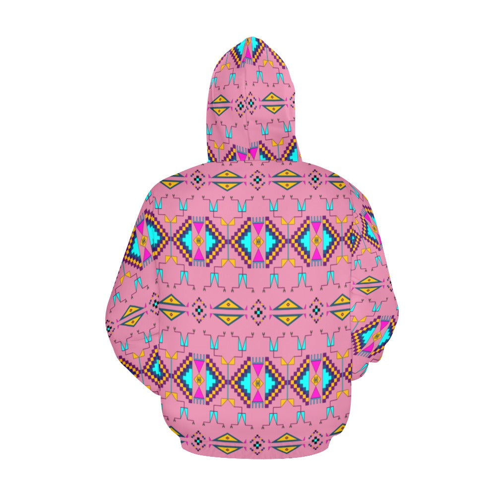Rite of Passage Pink Hoodie for Men (USA Size)