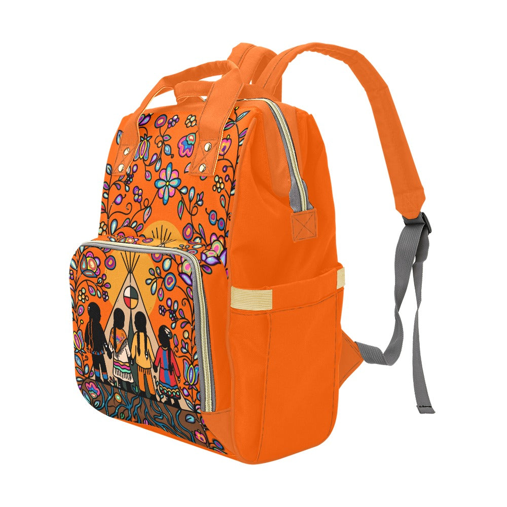 Rooted in Culture Multi-Function Diaper Backpack/Diaper Bag