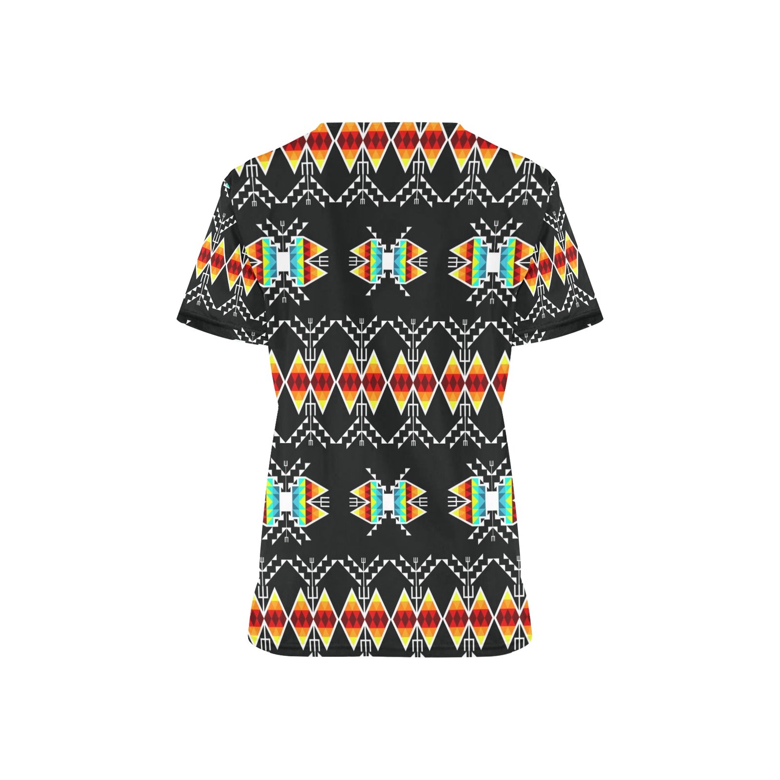 Sacred Trust Black Colour Scrub Top