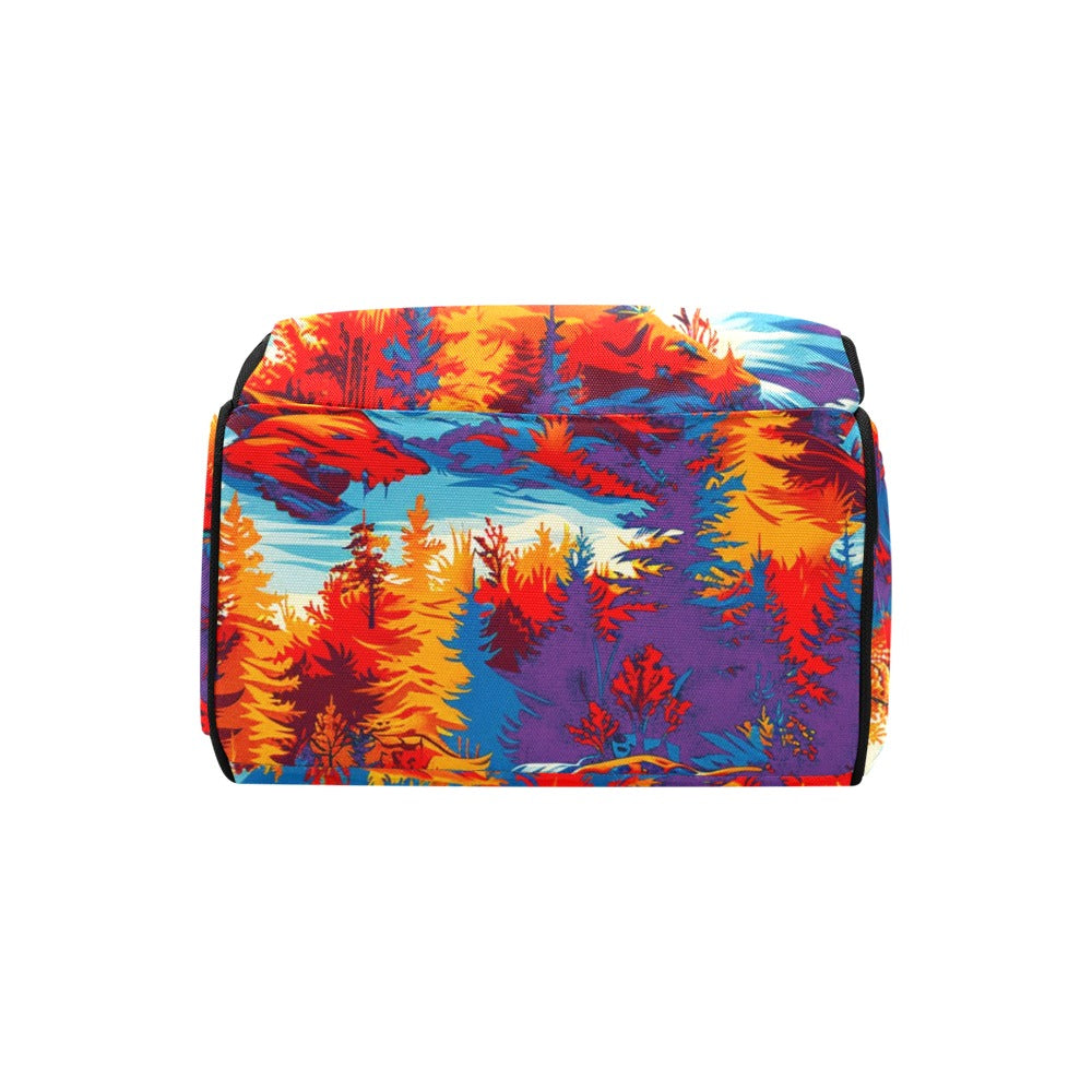 Hunting Wolves II Multi-Function Diaper Backpack/Diaper Bag