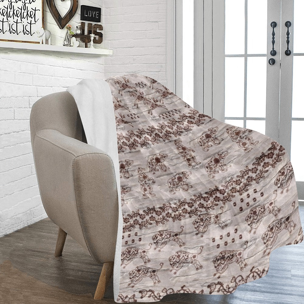 Sacred Run Ultra-Soft Micro Fleece Blanket 60"x80"