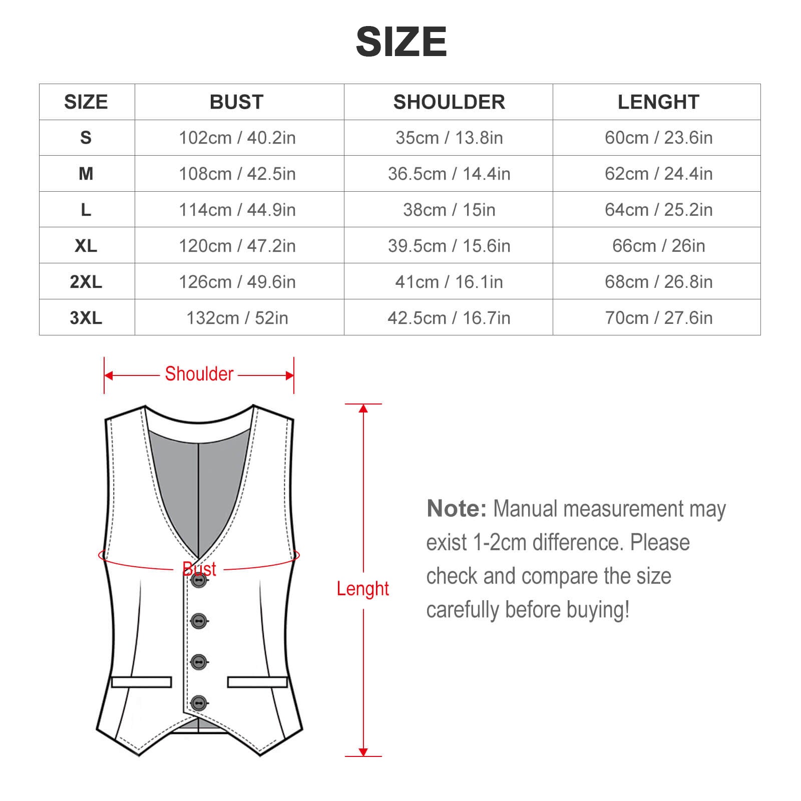 Sweetgrass Path Men's Sleeveless Suit Vest