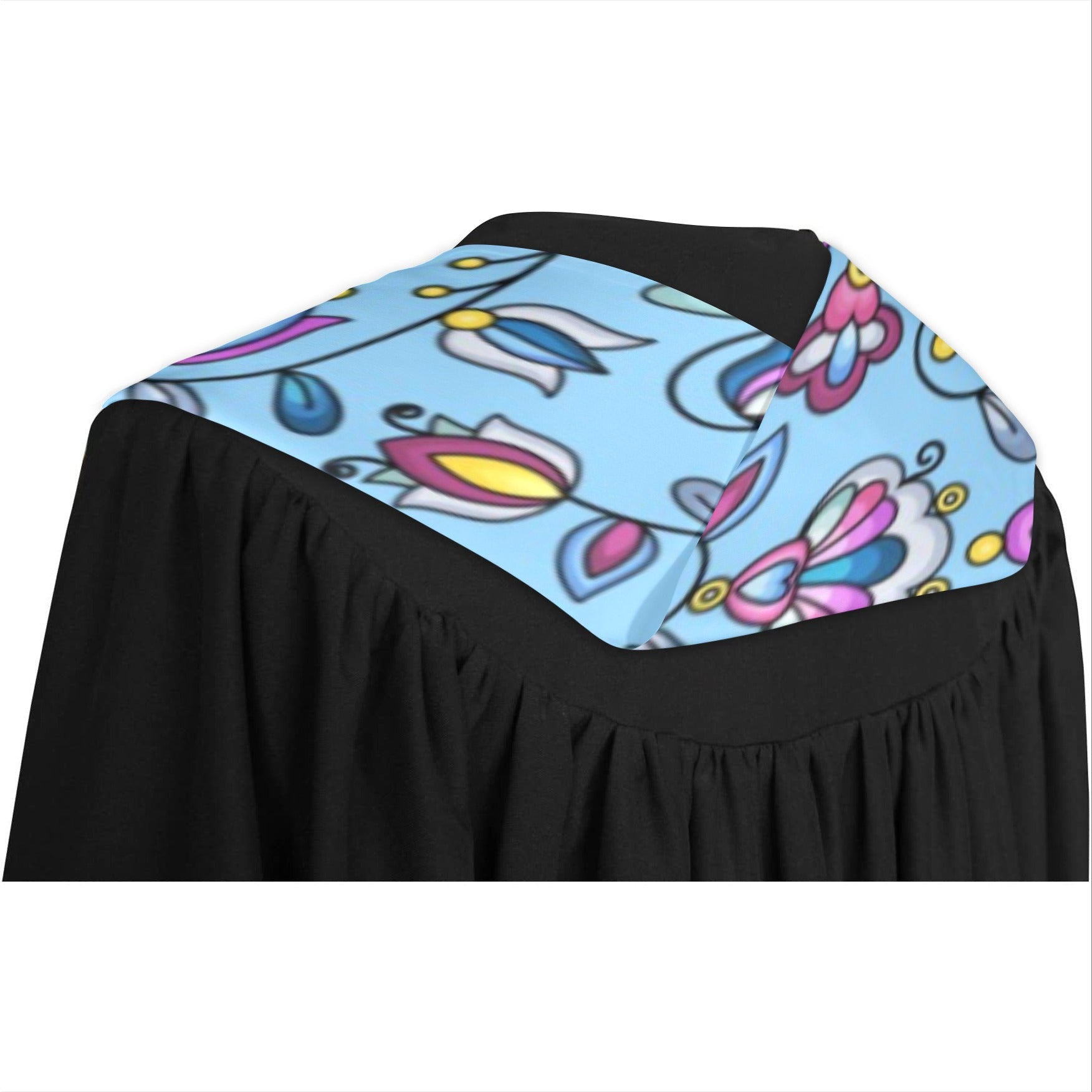 Autumn Bundle Blessing Blue Graduation Stole