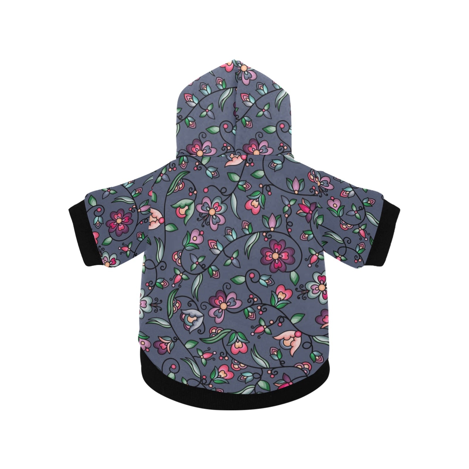 Amber Evening Garland Blue Pet Dog Hoodie