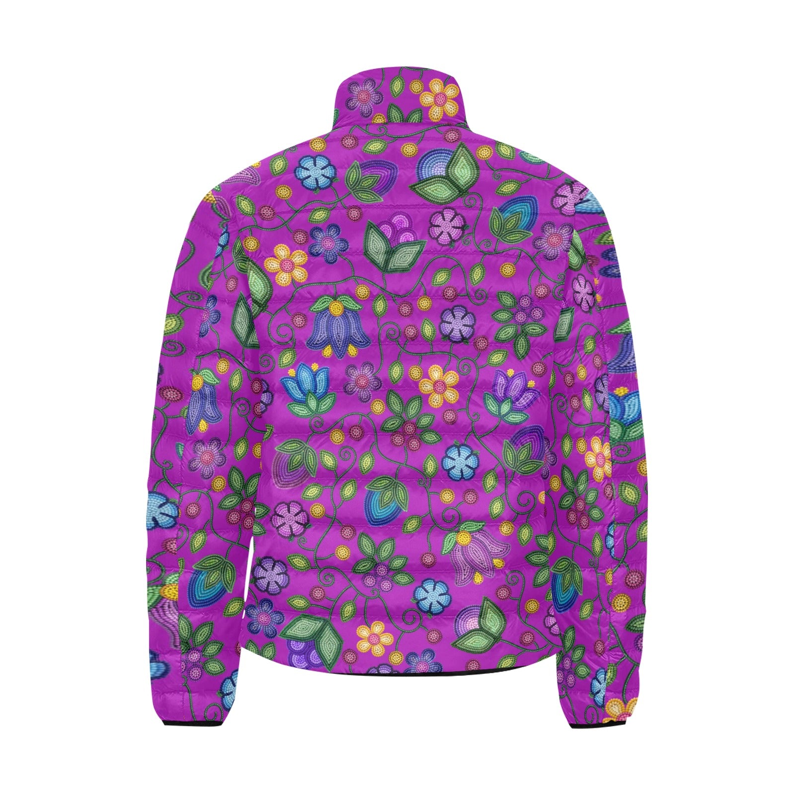 Bloom Uplift Purple Men's Padded Jacket