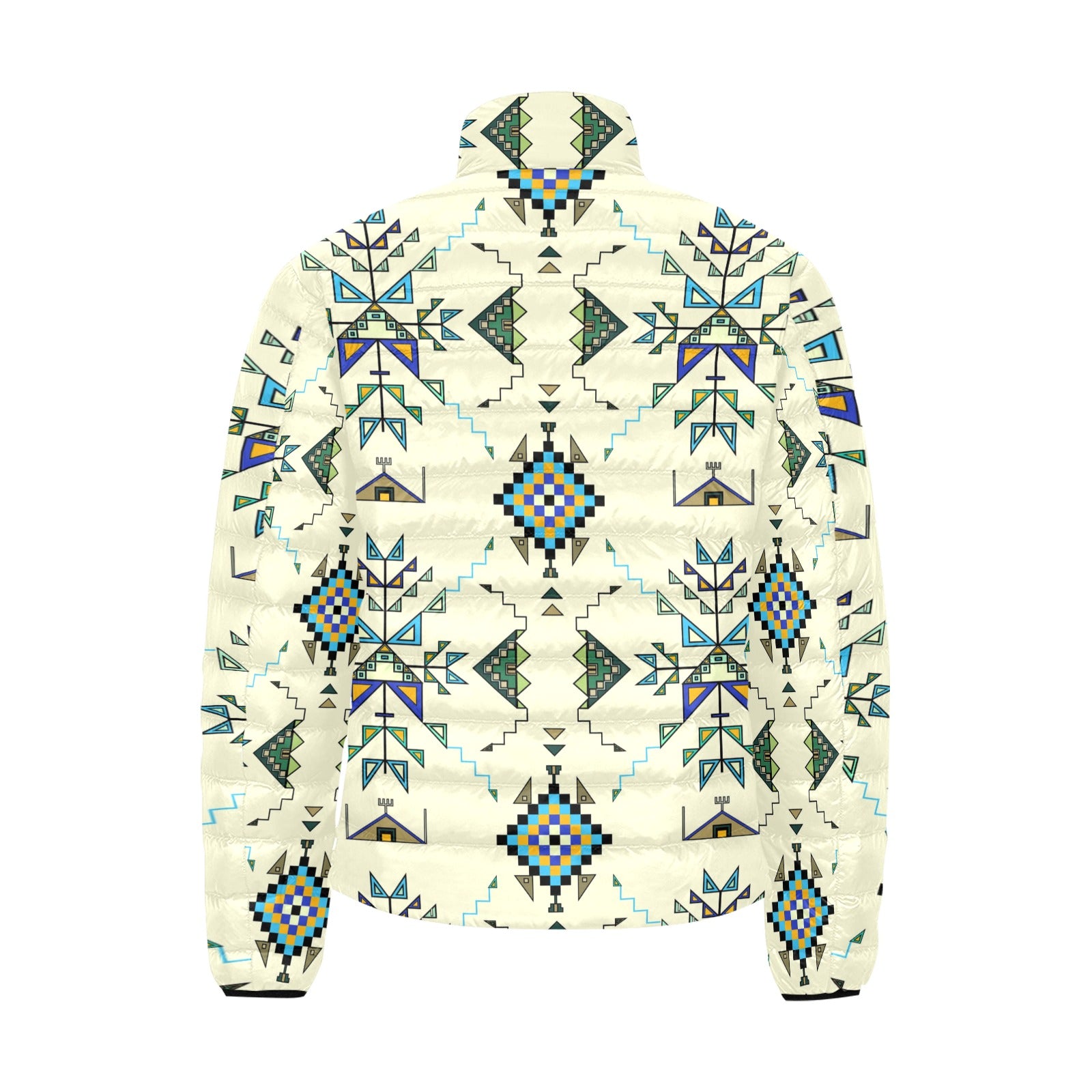 Bear Shield Cream Men's Padded Jacket