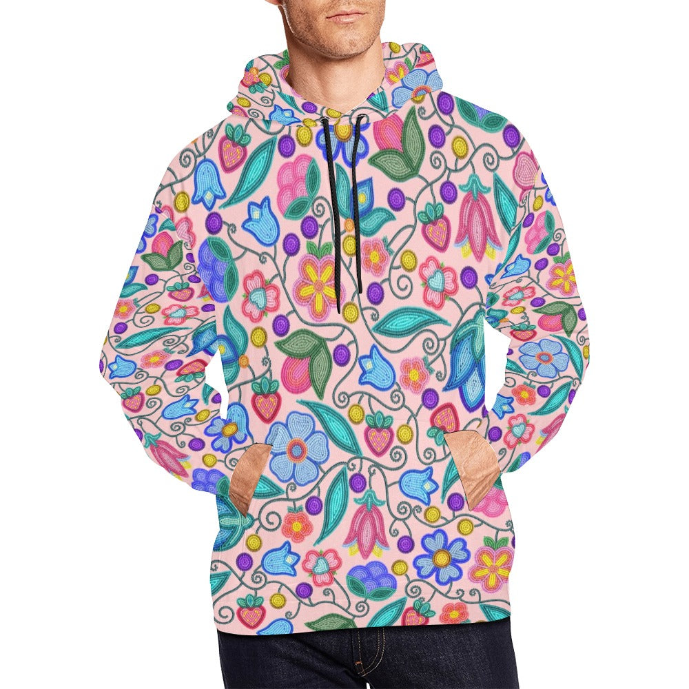 Sweet Offering Pink Hoodie for Men (USA Size)
