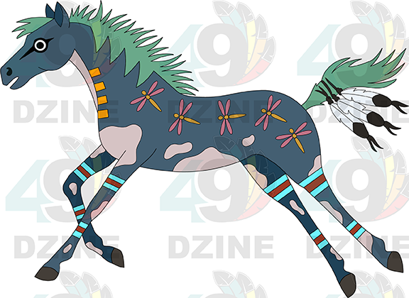 Horse 1 Transfer (Various Sizes)