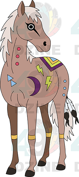 Horse 10 Transfer (Various Sizes)