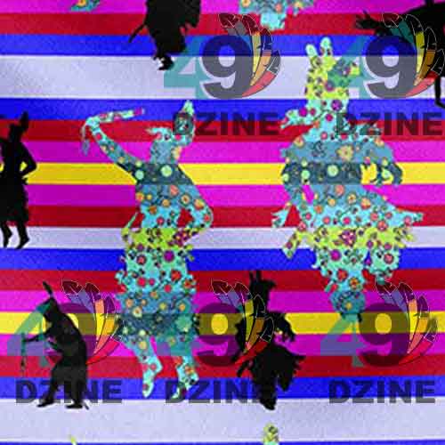 Dancers Sky Dance 42 Inch Cotton Poplin Pre Order