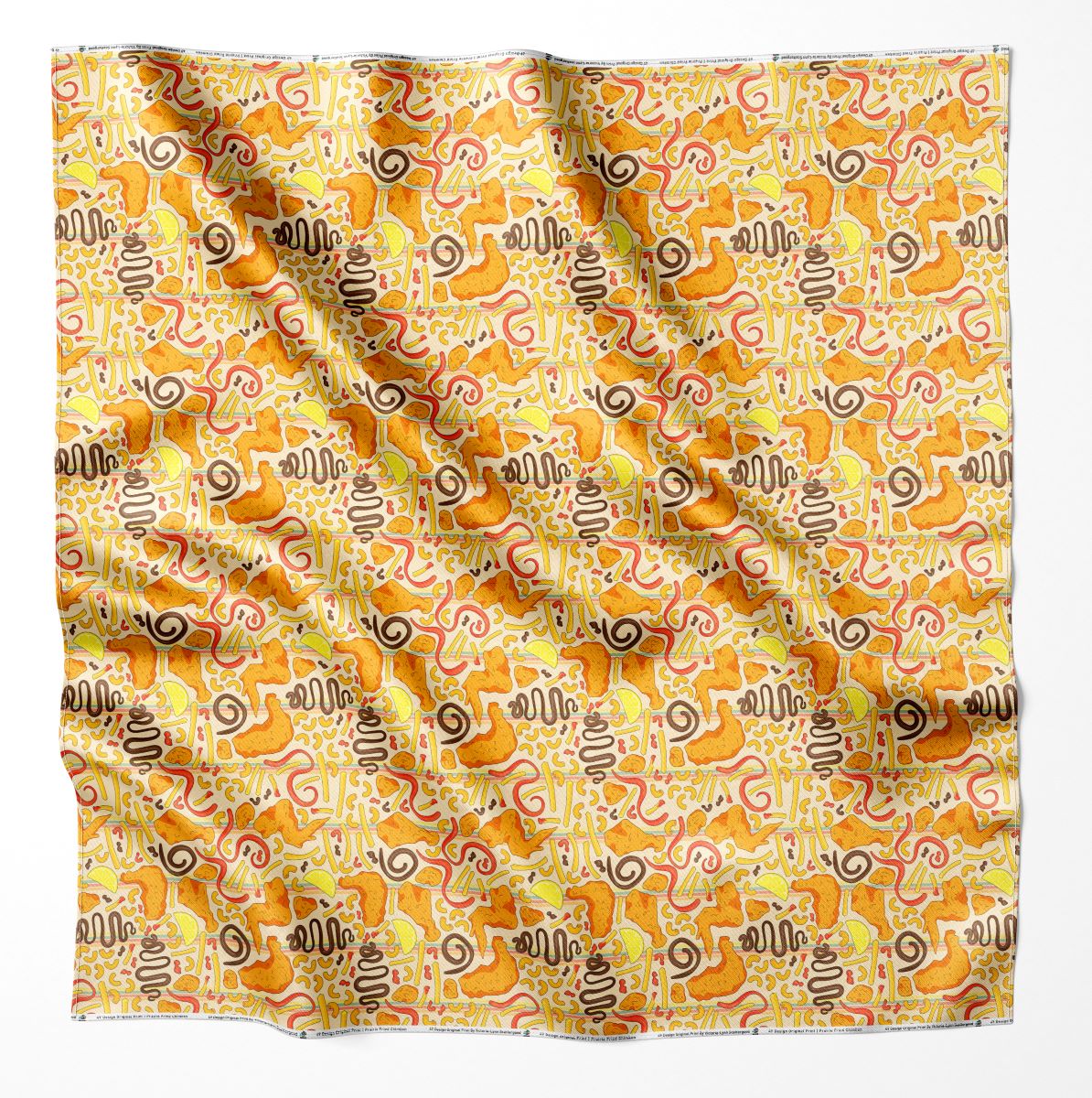 Prairie Fried Chimken Poplin By the Yard 42 Inch Cotton Poplin Pre Order