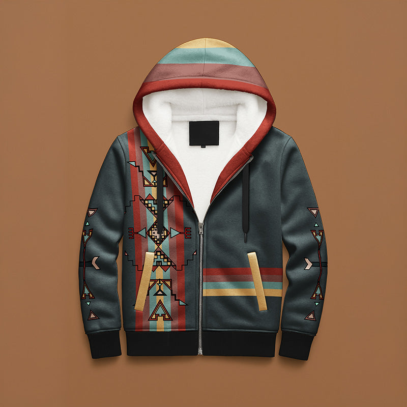 Earth Stepper Men's Sherpa Hoodie