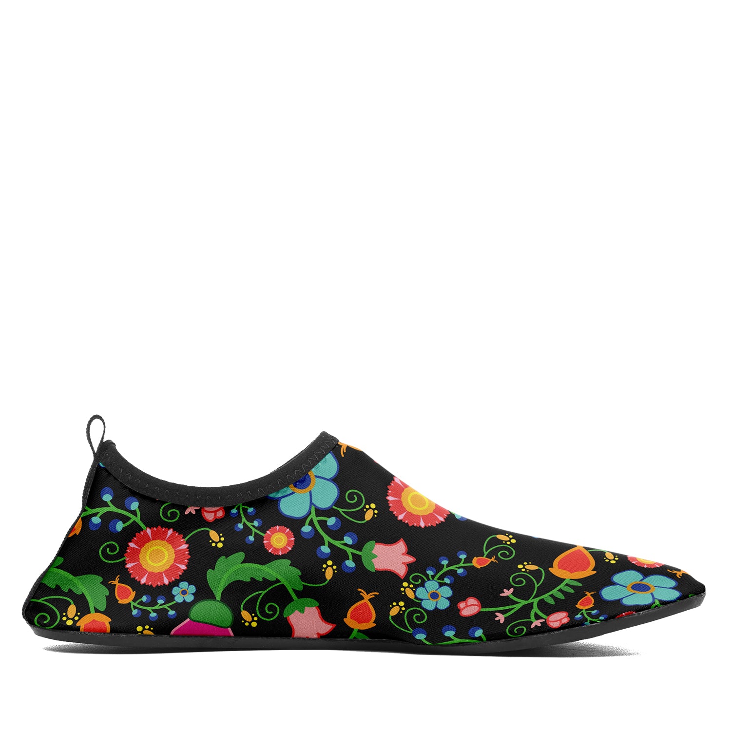 Bee Spring Night Kid's Sockamoccs Slip On Shoes