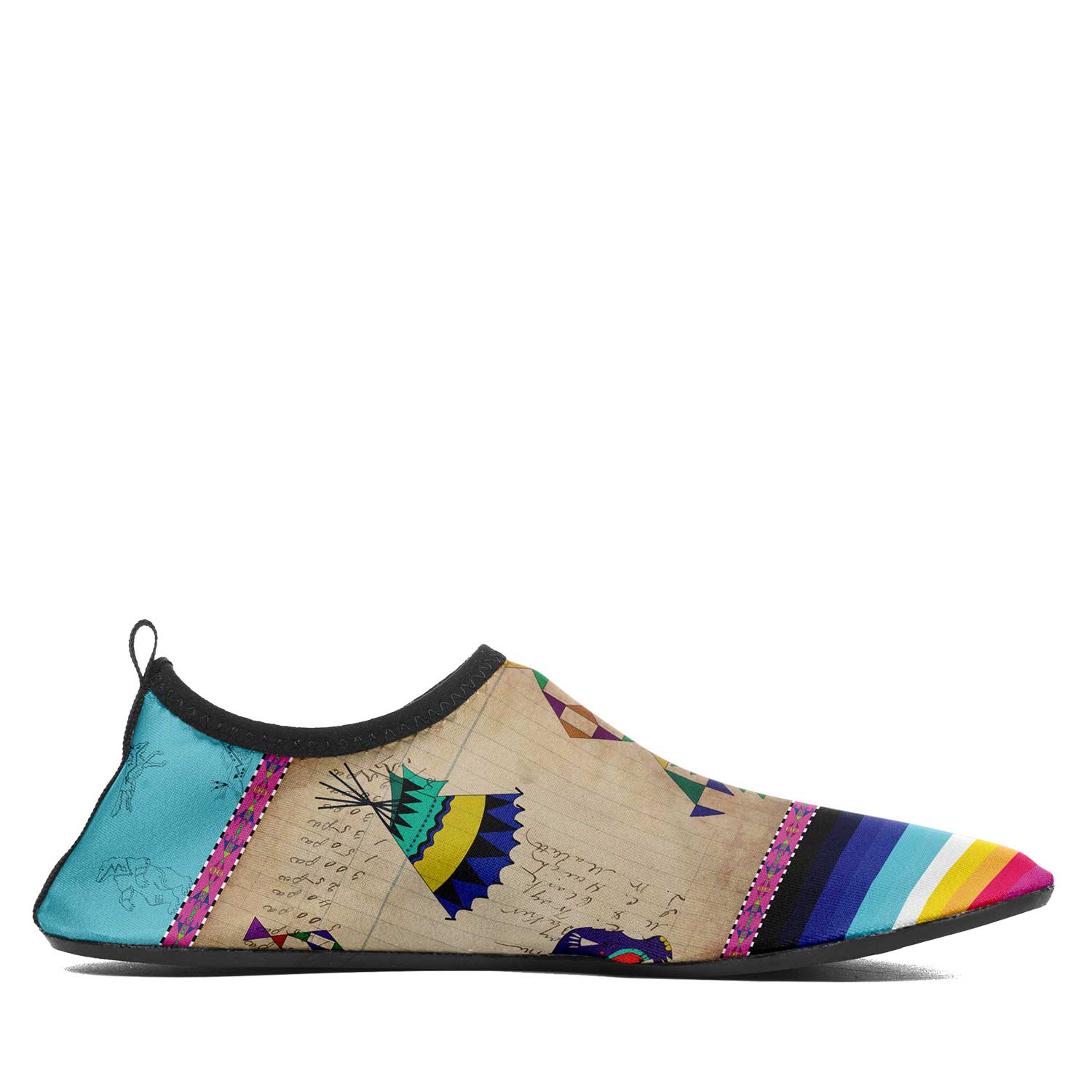 Bear Ledger Sky Kid's Sockamoccs Slip On Shoes