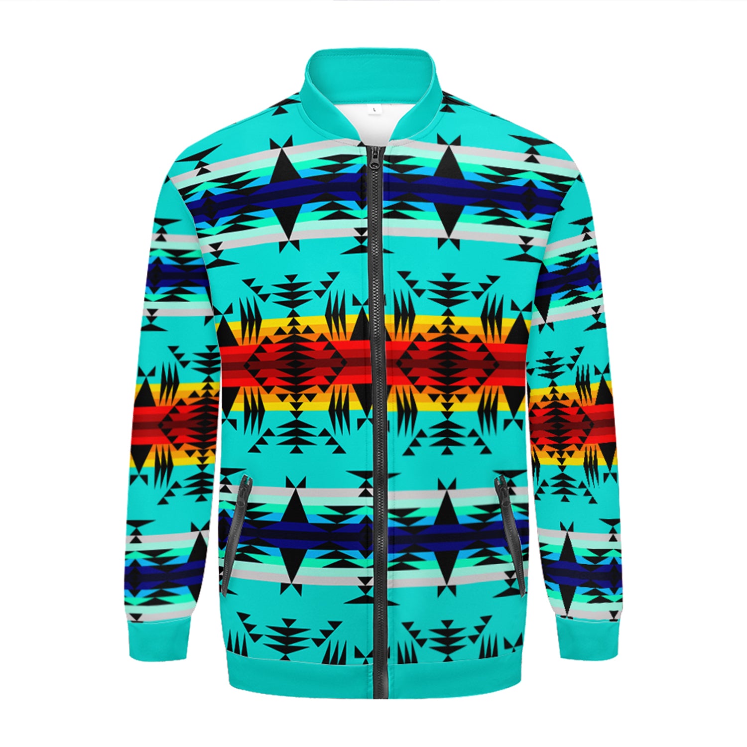 Between the Mountains Zippered Collared Lightweight Jacket