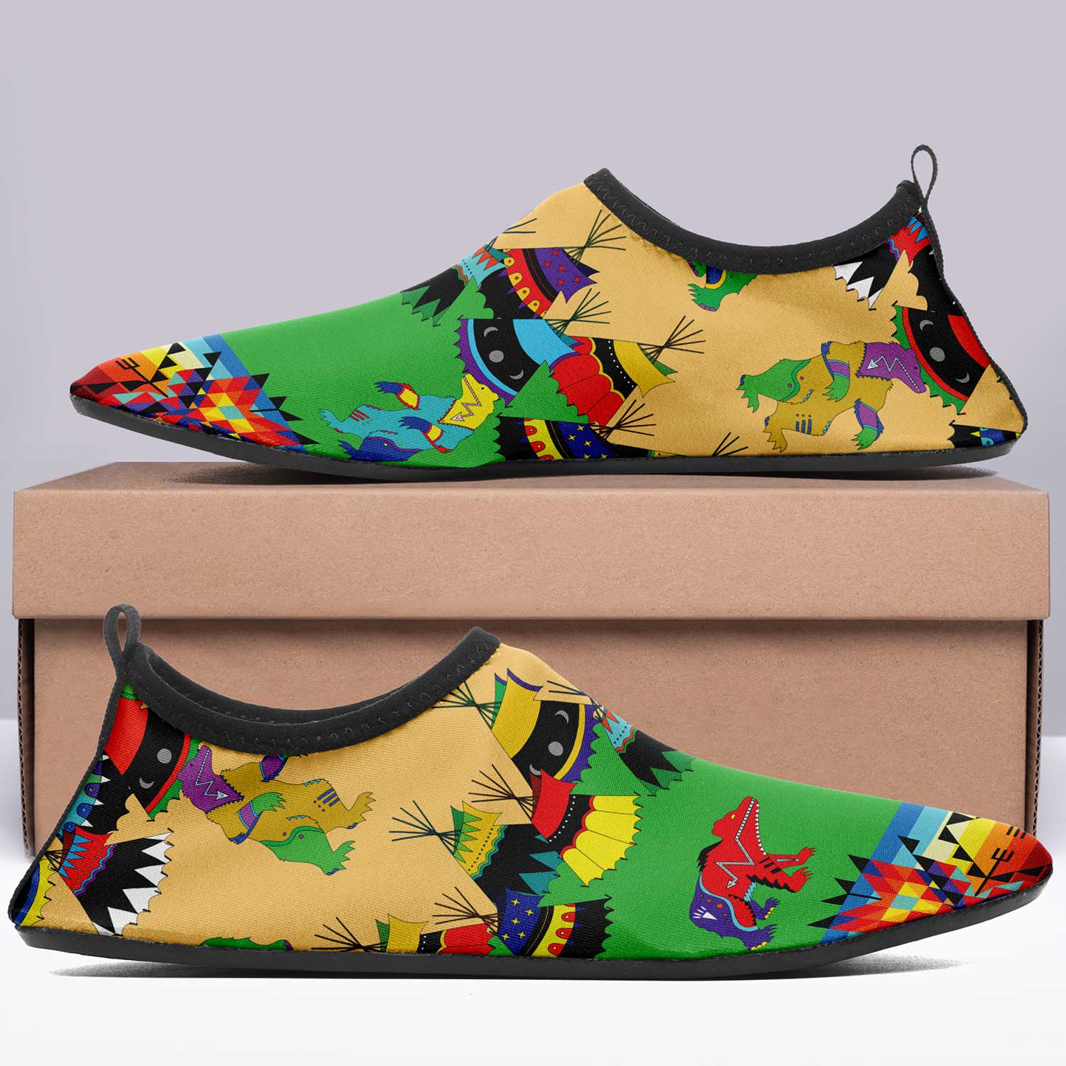 Bear Medicine Kid's Sockamoccs Slip On Shoes