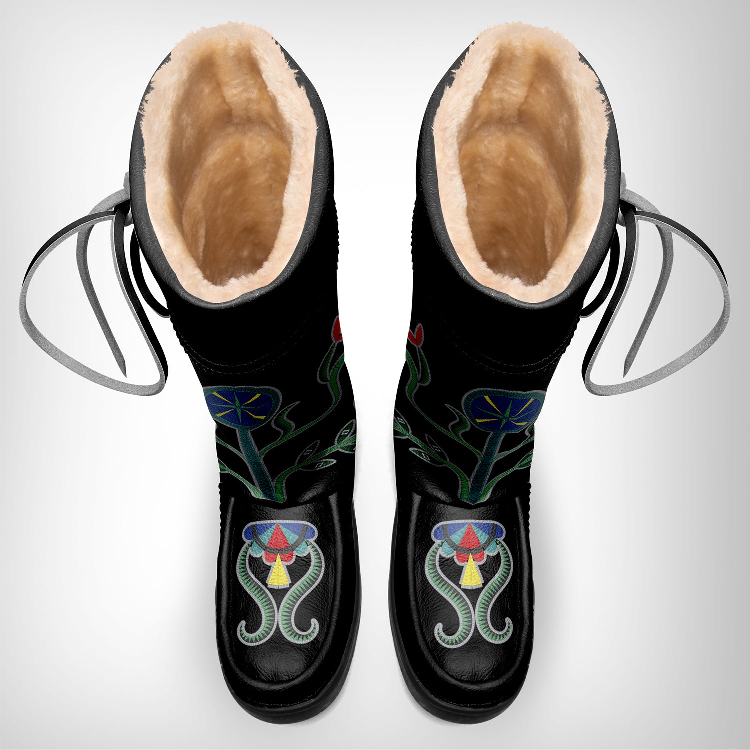 Quill With the Ancestors Black Real Leather MocLux