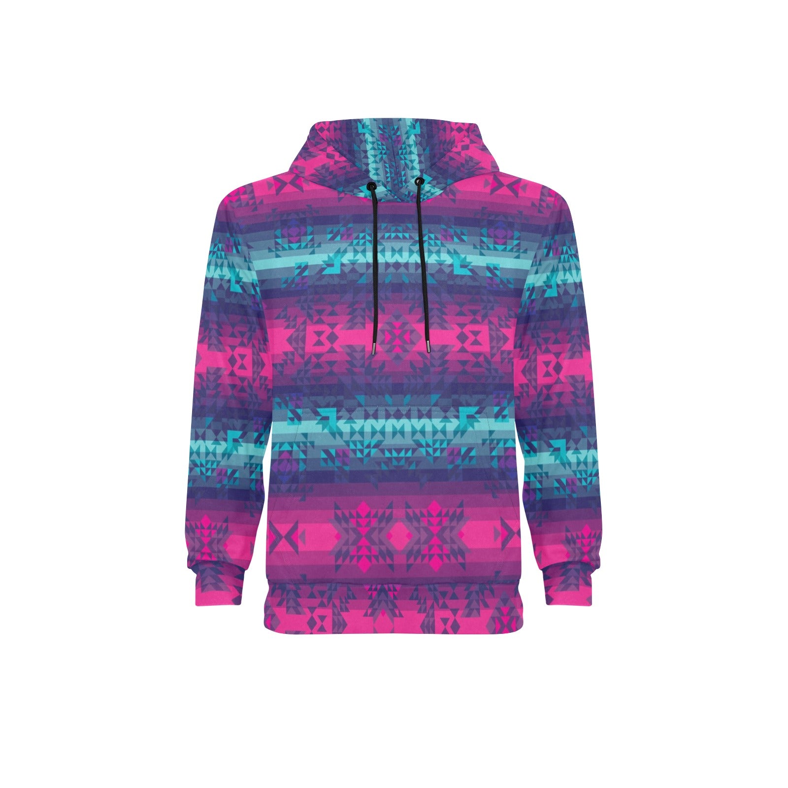 Dimensional Brightburn Men's Long Sleeve Fleece Hoodie