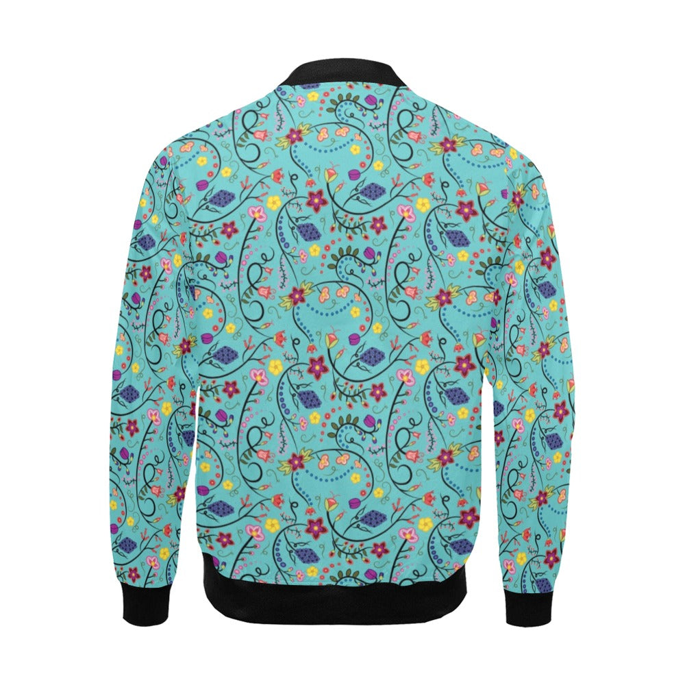 Fresh Fleur Sky Bomber Jacket for Men