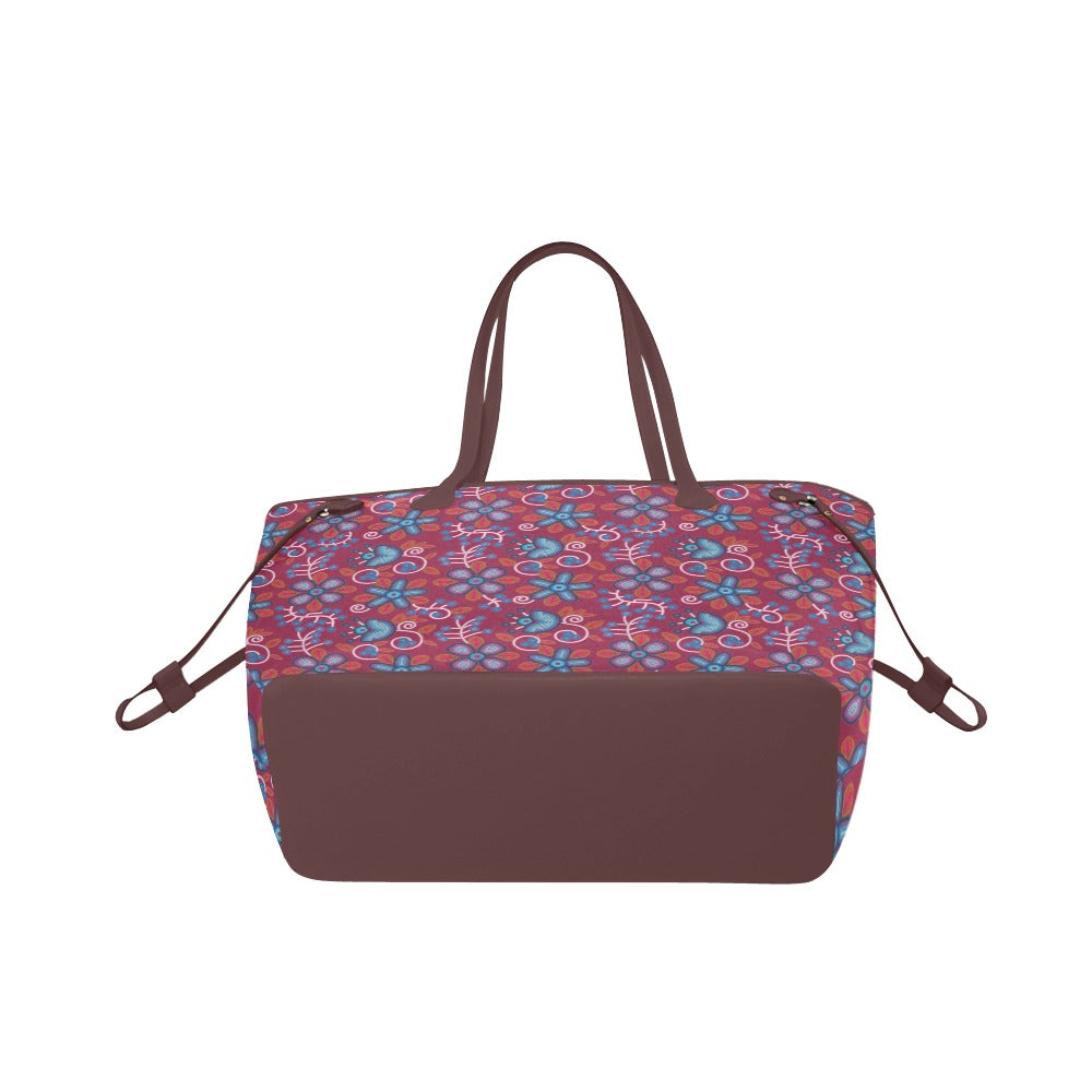 Cardinal Garden Clover Canvas Tote Bag