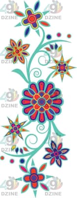 11 inch Aqua Rush Sleeve Transfers 49 Dzine
