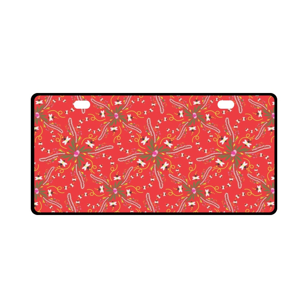 Willow Bee Cardinal License Plate