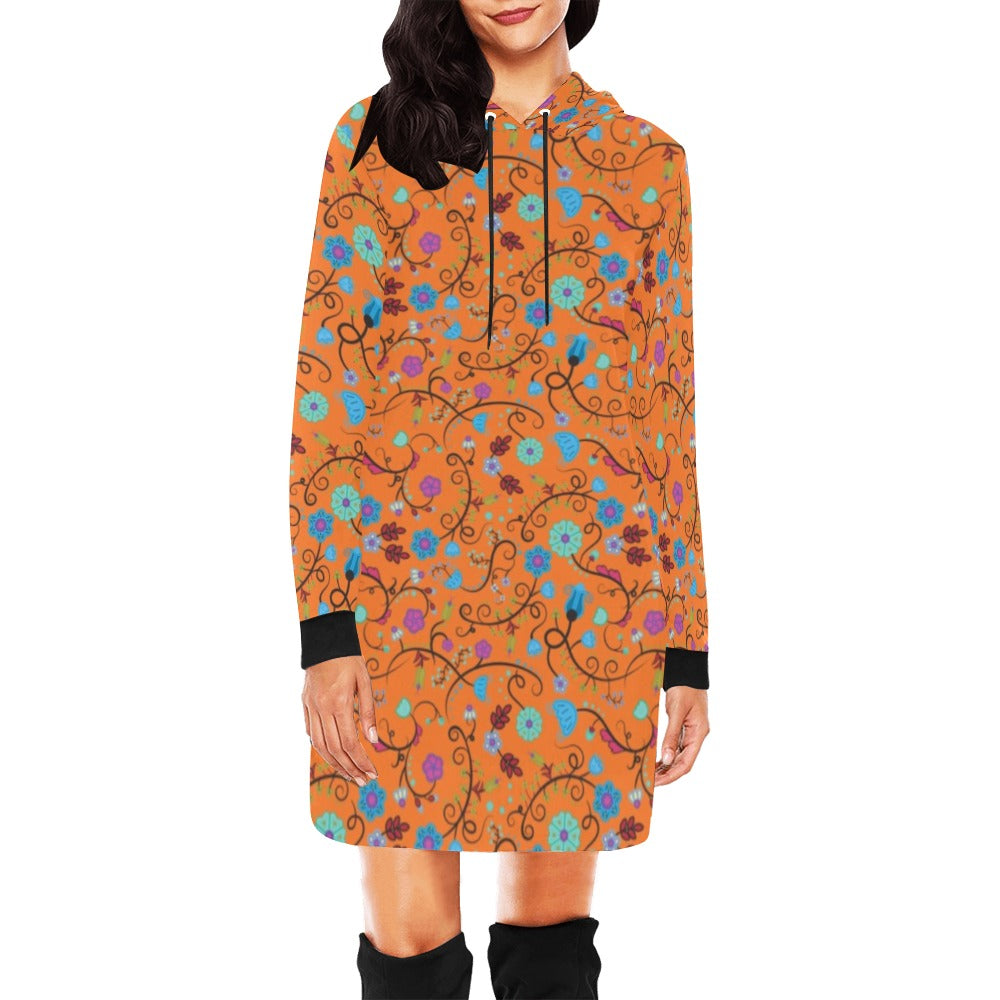 Nipin Blossom Carrot Hoodie Dress