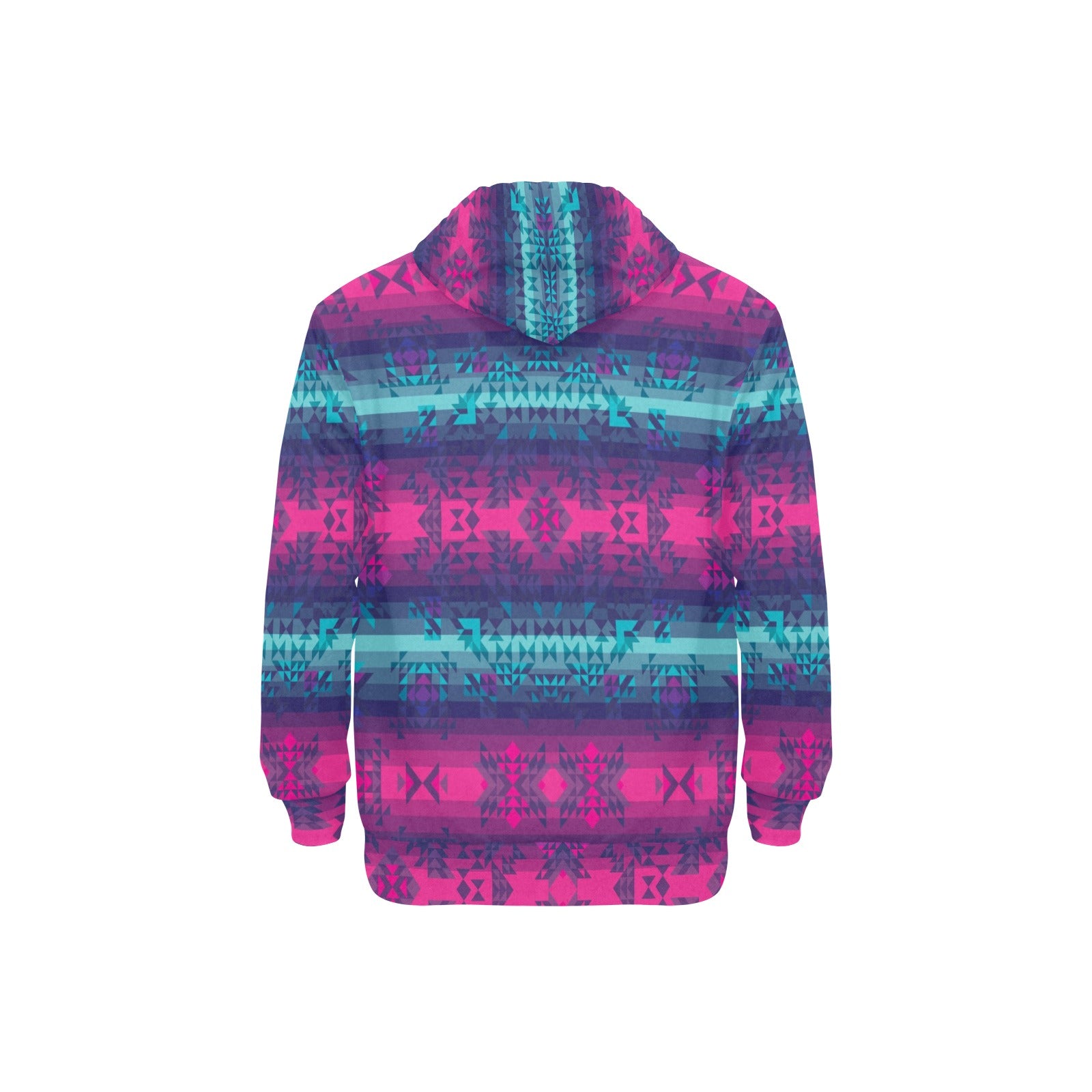 Dimensional Brightburn Men's Long Sleeve Fleece Hoodie