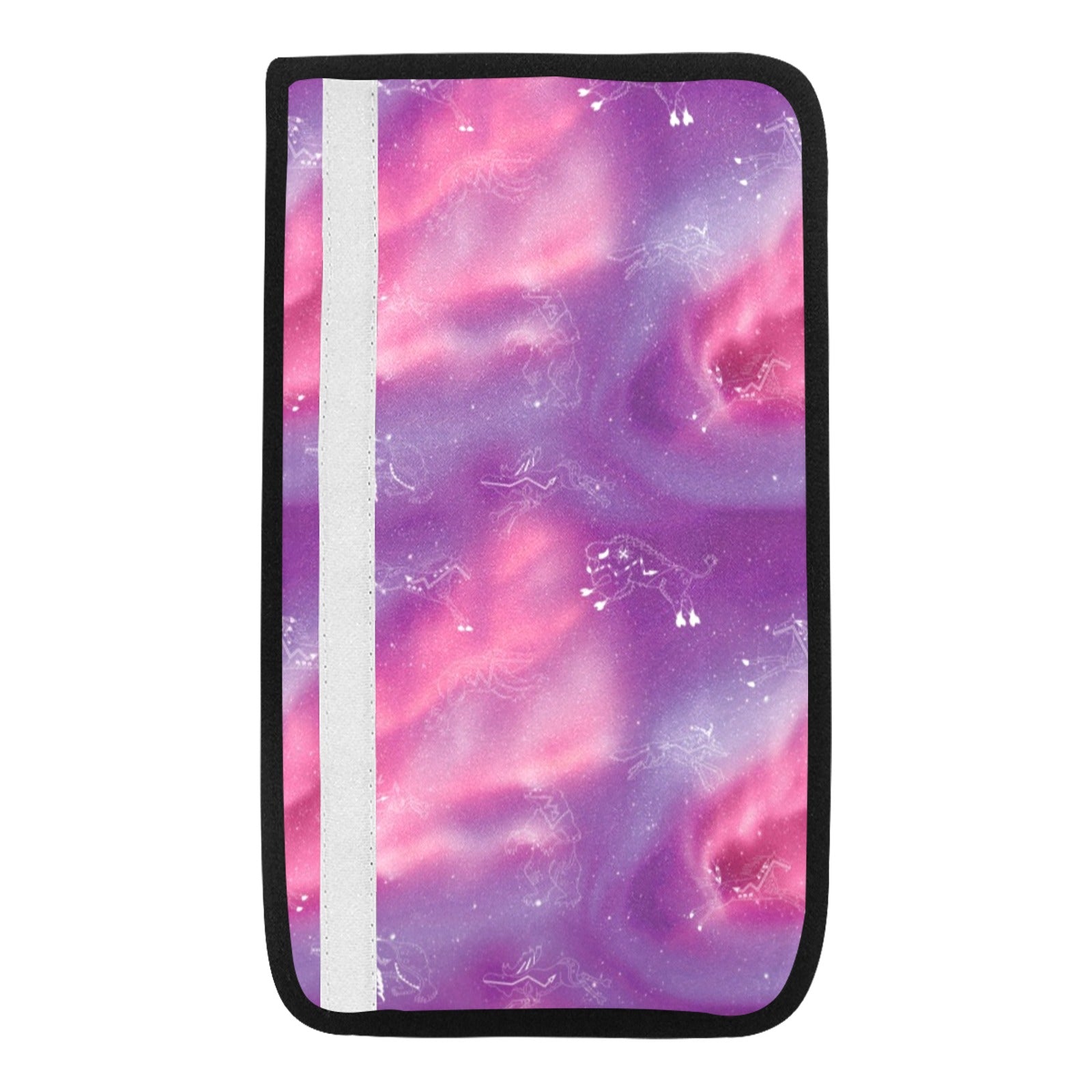 Animal Ancestors 7 Aurora Gases Pink and Purple Car Seat Belt Cover 7''x12.6'' (Pack of 2)
