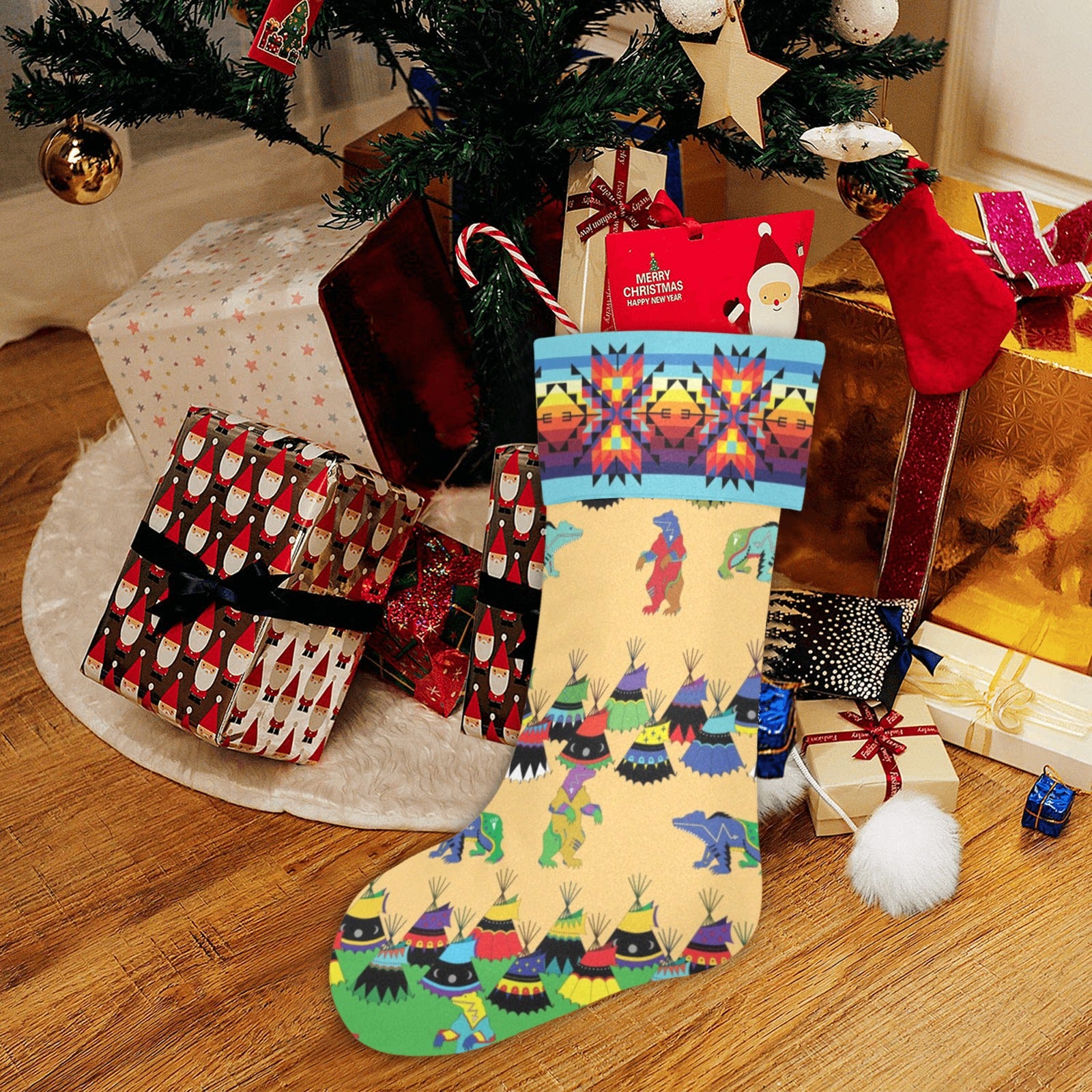 Bear Medicine Christmas Stocking