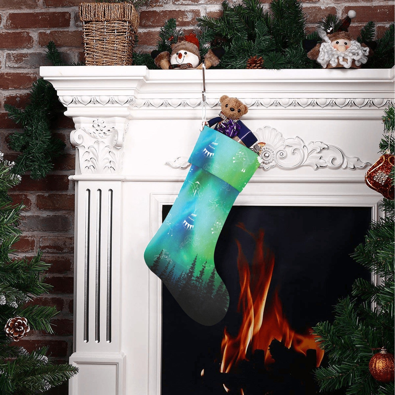 Aurora Medicine Animals Christmas Stocking