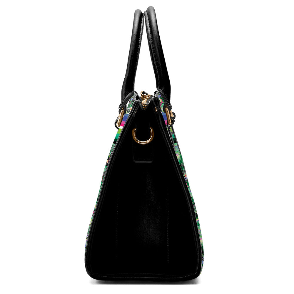 Culture in Nature Green Convertible Hand or Shoulder Bag